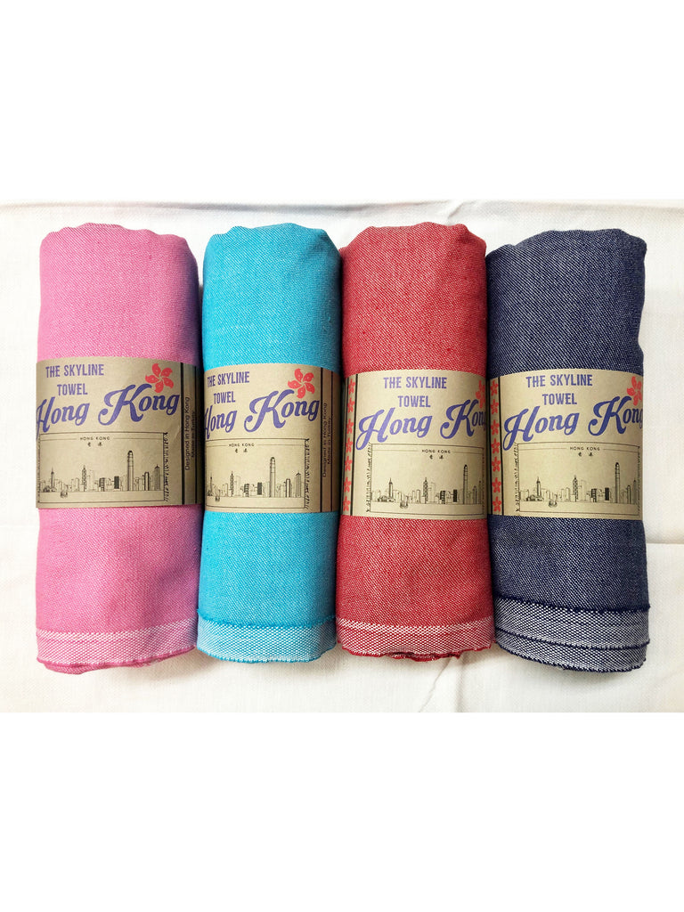 HK Skyline Towel