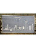 HK Skyline Towel