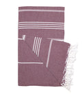 Burgundy Classic Hamam Towel