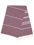 Burgundy Classic Hamam Towel