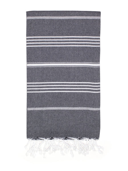 Charcoal Classic Hamam Towel