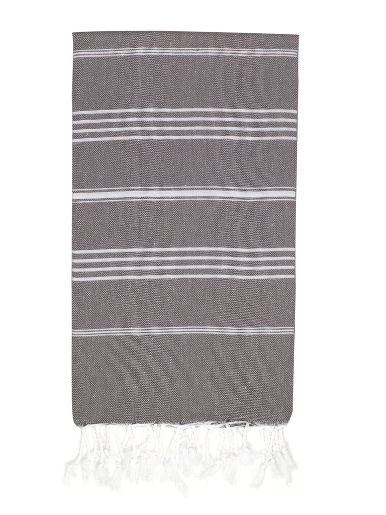 Coffee and Cream Classic Hamam Towel