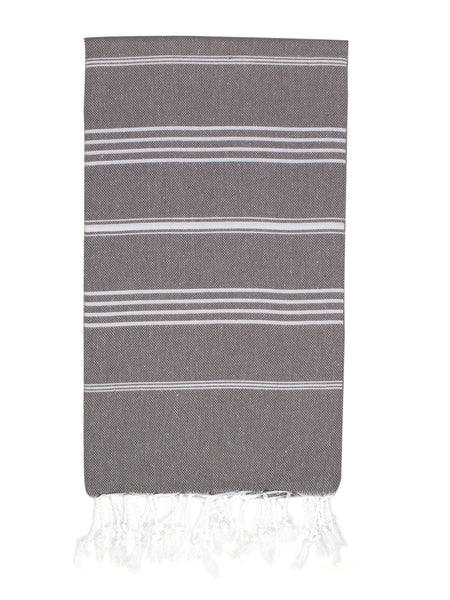 Coffee and Cream Classic Hamam Towel