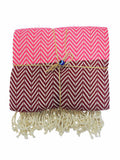Raspberry Delight Fouta Towel