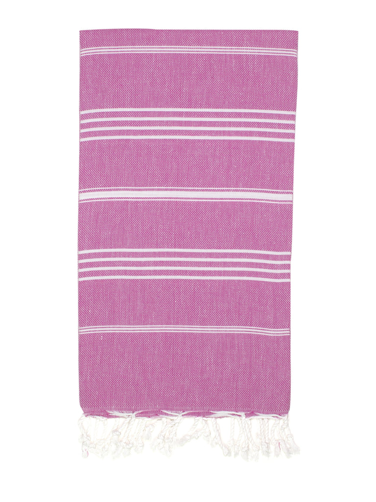 Flamingo Pink Classic Hamam Towel
