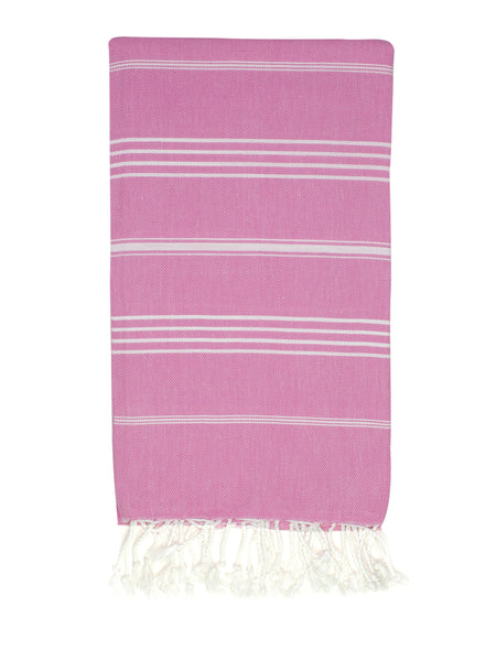 Flamingo Light Pink Classic Hamam Towel