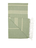 Golden Sage Green Classic Hamam Towel