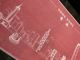 HK Skyline Towel
