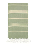 Golden Sage Green Classic Hamam Towel