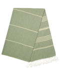 Golden Sage Green Classic Hamam Towel