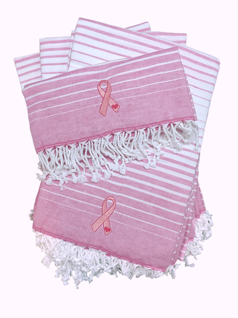 Pink Ribbon Towel